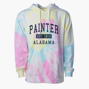 Painter Alabama Classic Established Premium Tie-Dye Hoodie