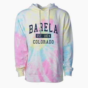 Barela Colorado Classic Established Premium Tie-Dye Hoodie