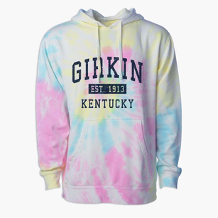 Girkin Kentucky Classic Established Premium Tie-Dye Hoodie