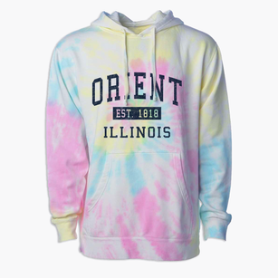Orient Illinois Classic Established Premium Tie-Dye Hoodie