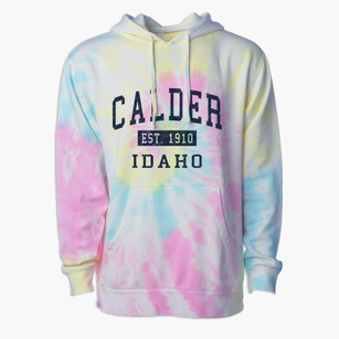 Calder Idaho Classic Established Premium Tie-Dye Hoodie