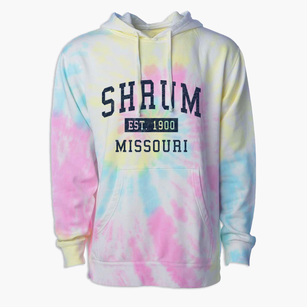 Shrum Missouri Classic Established Premium Tie-Dye Hoodie