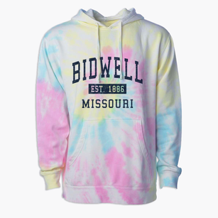 Bidwell Missouri Classic Established Premium Tie-Dye Hoodie