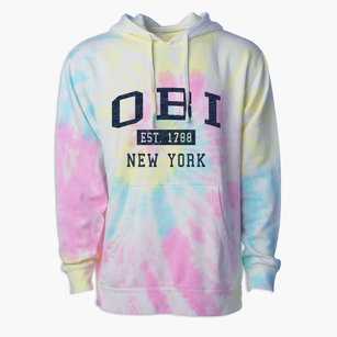Obi New York Classic Established Premium Tie-Dye Hoodie