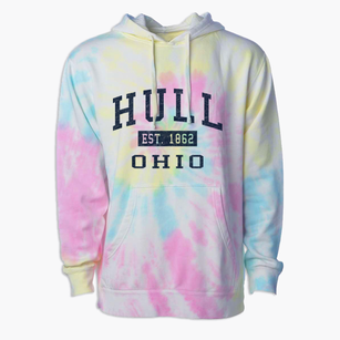 Hull Ohio Classic Established Premium Tie-Dye Hoodie