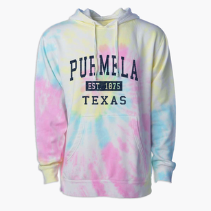 Purmela Texas Classic Established Premium Tie-Dye Hoodie