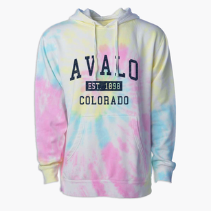 Avalo Colorado Classic Established Premium Tie-Dye Hoodie