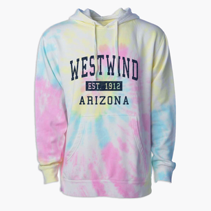 Westwind Arizona Classic Established Premium Tie-Dye Hoodie