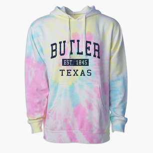 Butler Texas Classic Established Premium Tie-Dye Hoodie