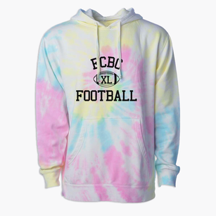 Ecbc Classic Football Premium Tie-Dye Hoodie