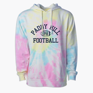 Paddy Hill School Classic Football Premium Tie-Dye Hoodie