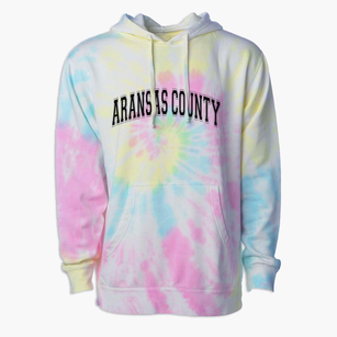 Aransas County High School Varsity Arch Premium Tie-Dye Hoodie