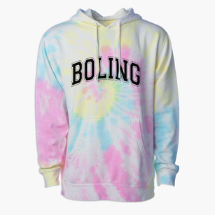 Boling High School Varsity Arch Premium Tie-Dye Hoodie