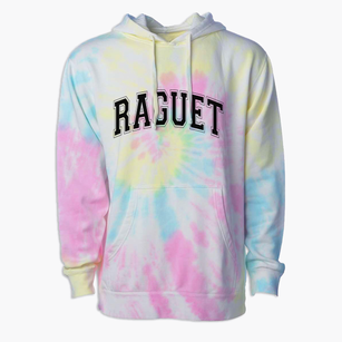 Raguet Elementary School Varsity Arch Premium Tie-Dye Hoodie
