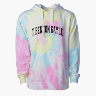 T Benton Gayle Middle School Varsity Arch Premium Tie-Dye Hoodie