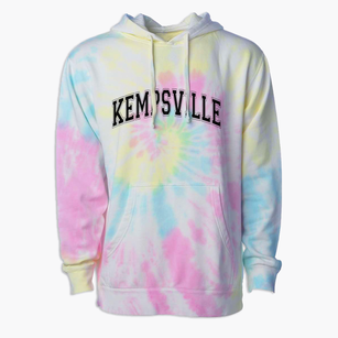 Kempsville Middle School Varsity Arch Premium Tie-Dye Hoodie