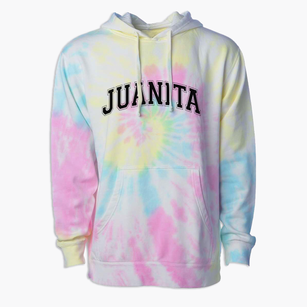 Juanita High School Varsity Arch Premium Tie-Dye Hoodie
