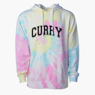 Curry Elementary School Varsity Arch Premium Tie-Dye Hoodie