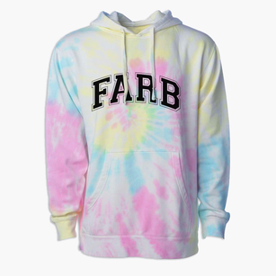 Farb Middle School Varsity Arch Premium Tie-Dye Hoodie