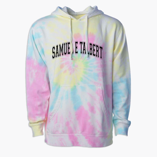 Samuel E Talbert Middle School Varsity Arch Premium Tie-Dye Hoodie