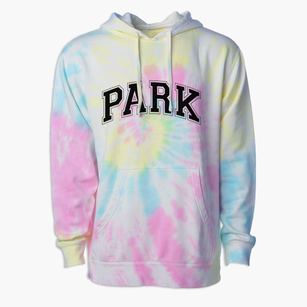 Park Middle School Varsity Arch Premium Tie-Dye Hoodie