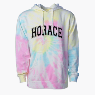 Horace Mann Year Round School Varsity Arch Premium Tie-Dye Hoodie