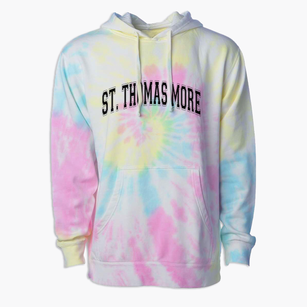 Saint Thomas More School Varsity Arch Premium Tie-Dye Hoodie