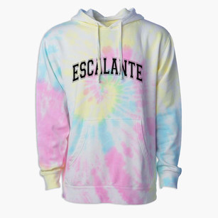 Escalante Middle School Varsity Arch Premium Tie-Dye Hoodie