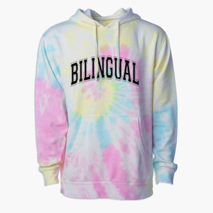Bilingual Christian Academy & Tech Varsity Arch Premium Tie-Dye Hoodie