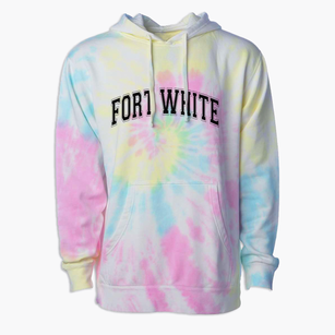 Fort White High School Varsity Arch Premium Tie-Dye Hoodie
