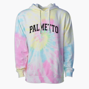 Palmetto Middle School Varsity Arch Premium Tie-Dye Hoodie