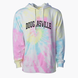 Douglasville Sda School Varsity Arch Premium Tie-Dye Hoodie