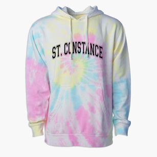 Saint Constance School Varsity Arch Premium Tie-Dye Hoodie
