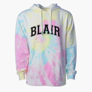 Blair School Varsity Arch Premium Tie-Dye Hoodie