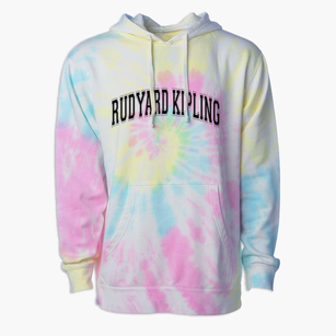 Rudyard Kipling Elementary School Varsity Arch Premium Tie-Dye Hoodie