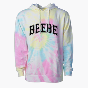 Beebe Elementary School Varsity Arch Premium Tie-Dye Hoodie