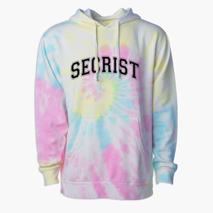 Secrist Middle School Varsity Arch Premium Tie-Dye Hoodie