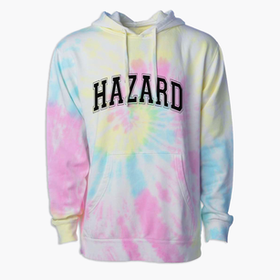 Hazard Christian Academy Varsity Arch Premium Tie-Dye Hoodie