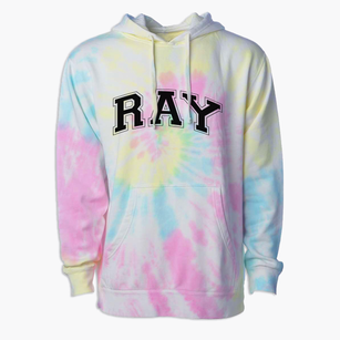 Ray Varsity Arch Premium Tie-Dye Hoodie
