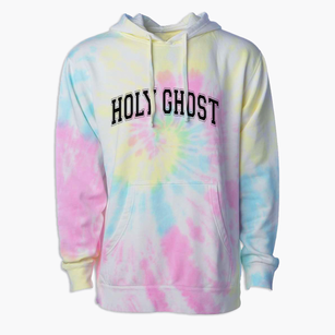 Holy Ghost School Varsity Arch Premium Tie-Dye Hoodie