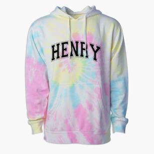 Henry Whittemore Elementary School Varsity Arch Premium Tie-Dye Hoodie