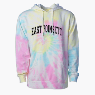 East Poinsett Elementary School Varsity Arch Premium Tie-Dye Hoodie