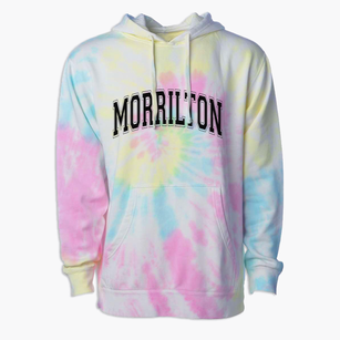 Morrilton Elementary School Varsity Arch Premium Tie-Dye Hoodie