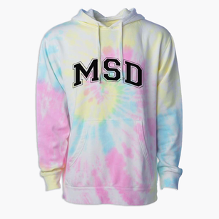 Missouri School For The Deaf Varsity Arch Premium Tie-Dye Hoodie