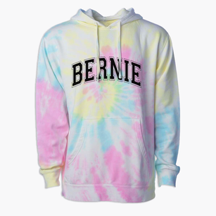 Bernie High School Varsity Arch Premium Tie-Dye Hoodie