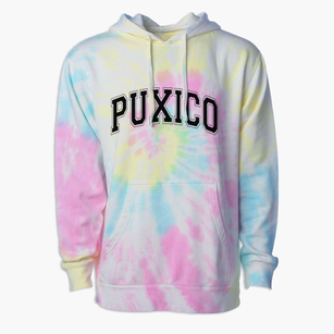 Puxico High School Varsity Arch Premium Tie-Dye Hoodie