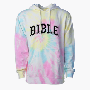 Bible Baptist Christian Academy Varsity Arch Premium Tie-Dye Hoodie