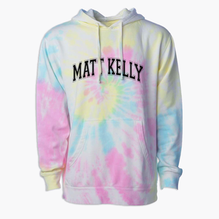 Matt Kelly Elementary School Varsity Arch Premium Tie-Dye Hoodie