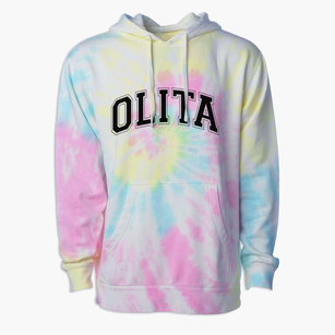 Olita Elementary School Varsity Arch Premium Tie-Dye Hoodie