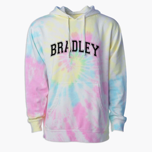 Bradley Intermediate School Varsity Arch Premium Tie-Dye Hoodie